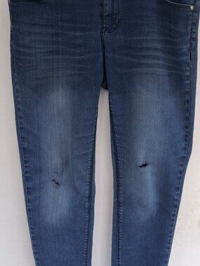 Max Jeans Jegging Jeans Womens 8 Blue Medium Wash Mid Rise Slim Stretch Denim
